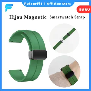 22mm smartwatch Quick release silicone magnetic strap for GT5 pro/GT6 pro dan lainya universal size watch