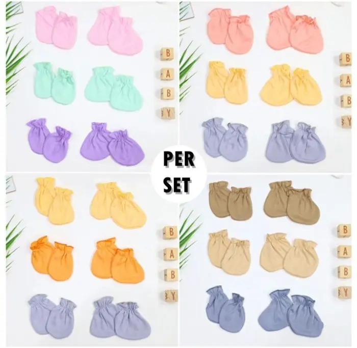 I❤Cp (Sni) Sarung Tangan Kaki Bayi New Born Per Pack / Sartaki Kado Baby B♫I9