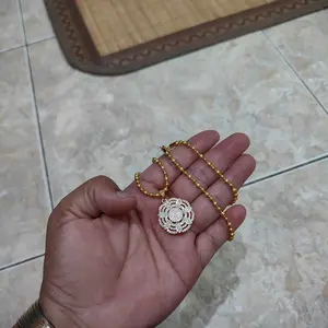 [ Free anting Gipsy ] Kalung dewasa / kalung Liontin sircon rubi marron