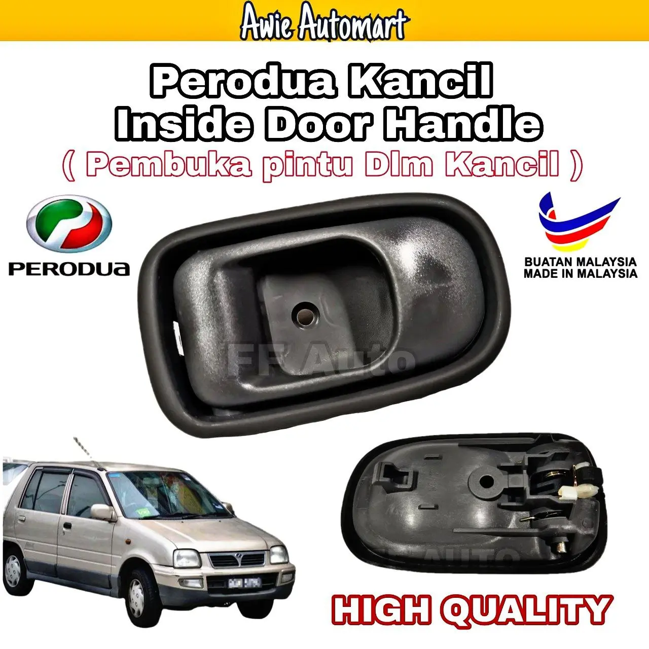 Perodua Kancil Inside Door Handle - Pembuka Pintu Dalam Kancil - HIGH QUALITY