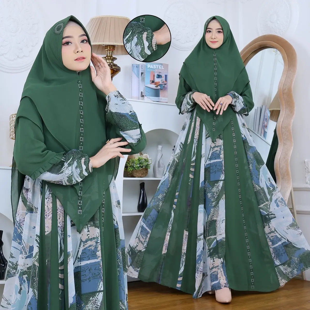 Syaqilla syari super mewah nyaman adem di pakai