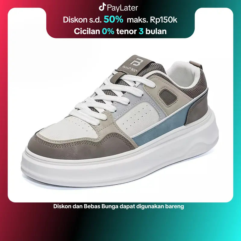 PANARYBODY Sepatu Pria Style Starboy Kekinian Sneakers Cowok