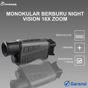 Teropong Teleskop Monokular Spoting Berburu Night Vision 16x Zoom