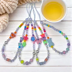 Tali Gantungan Hape strap Cantik Untuk Kunci Tas Aksesories Ponsel Cute Satuan HP Korean Motif