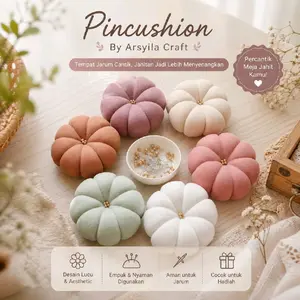TEMPAT JARUM/ PINCUSHION/BANTALAN JARUM PENTUL MODEL GELANG I AS