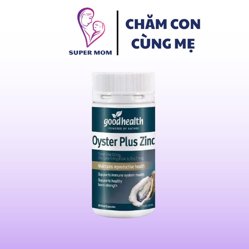 Tinh chất hàu biển úc Oyster Plus Zinc Goodhealth 60 viên