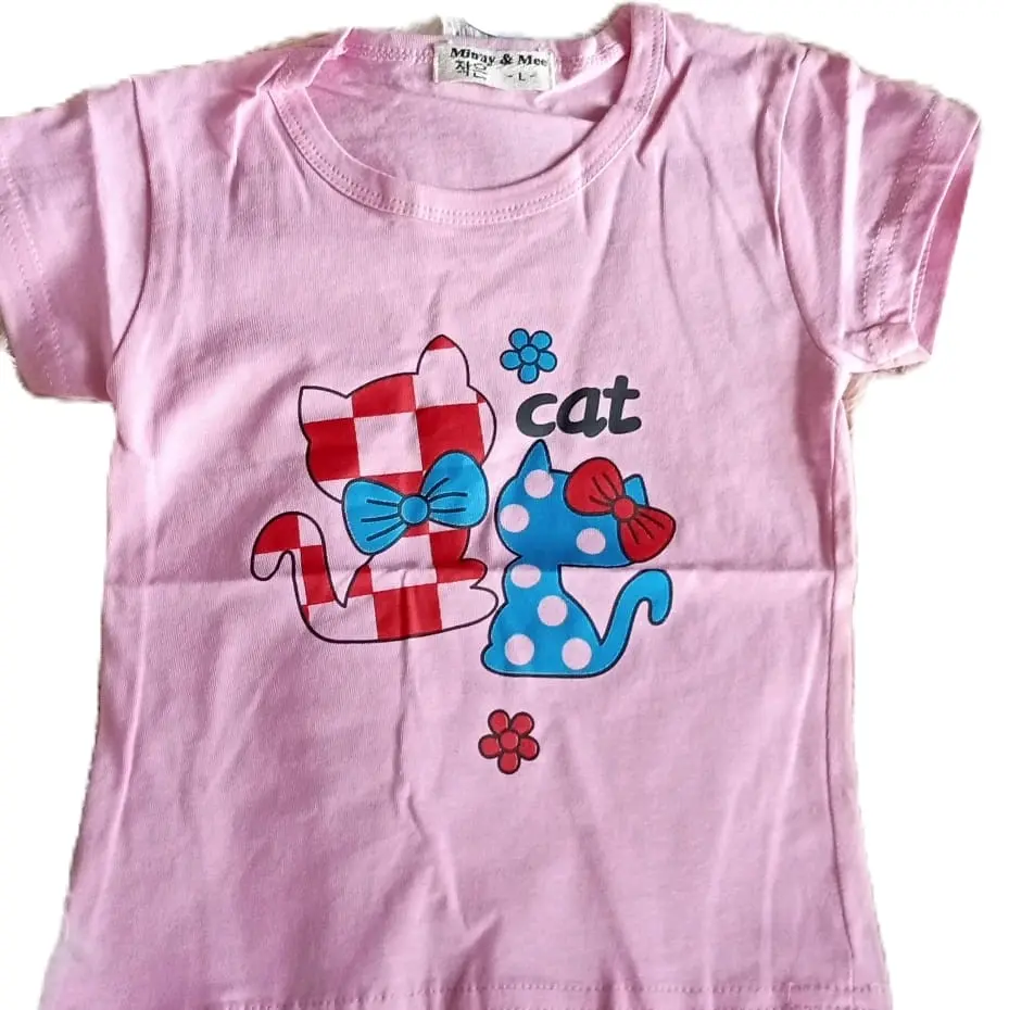 Kaos distro anak perempuan umur 2-3Tahun