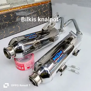 Kenalpot Standar Racing MDM all matik Bas adem PNP Tinggal pasang bat karbu beat pop beat esp beat PGM-FI beat Delux beat street Scoopy Vario 110/ 125/150/ 160 Mio j Mio gt Mio m3 Mio z Mio geer Mio sporty Mio smile Genio Nex Dll