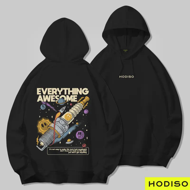 HODISO - Awesome Hoodie Jumper Pullover Reguler Fit 0