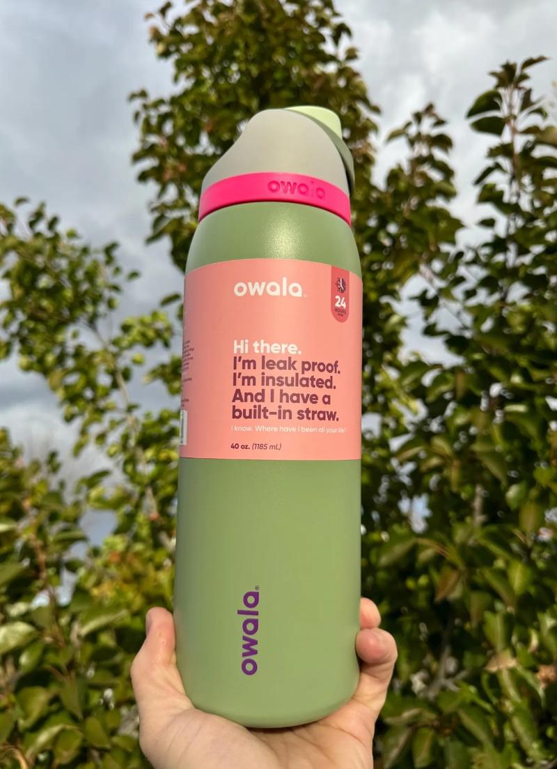 Product Introduction of (Neo Sage ) Owala FreeSip original Insulated Stainless Steel Water Bottle with Straw for Sports and thermos cup sports water bottle new Owala vacuum thermos cup sports original water bottle outdoor sports straw water cup Drinkware Flasks Portable 13