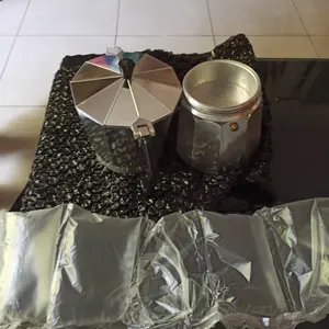 Mokapot Aluminum 1 2 3 6 9 12 Teko Pembuat Kopi Espresso Instan on Stove 50ml 100ml 150ml 300ml 450ml 600ml