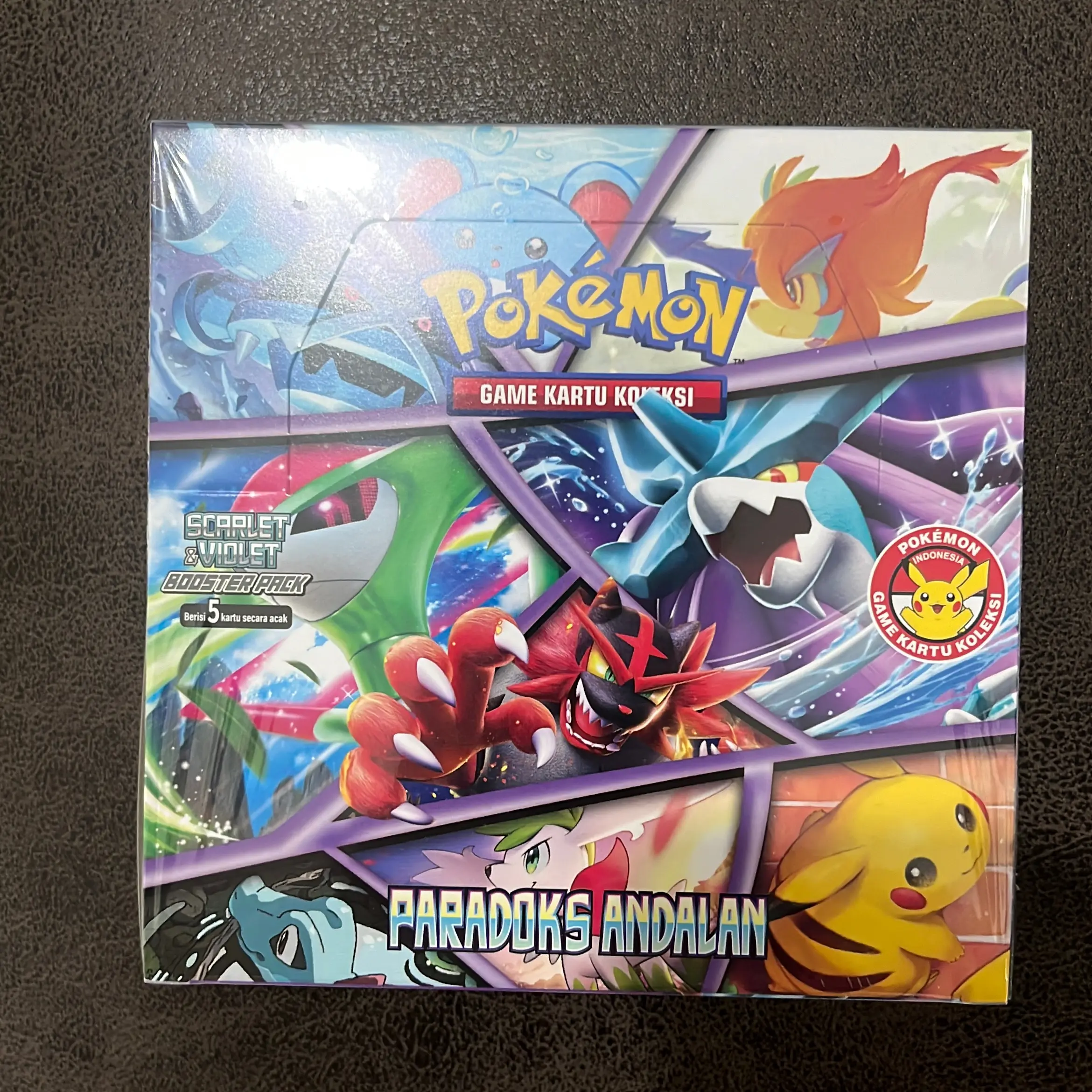 PARADOKS ANDALAN BOOSTER BOX KARTU POKEMON INDONESIA TCG