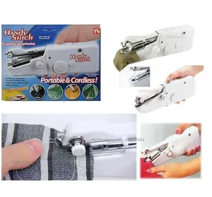 Handy Stitch Mesin Jahit Portable Mini Cordless Hand Held Clothes Sewing