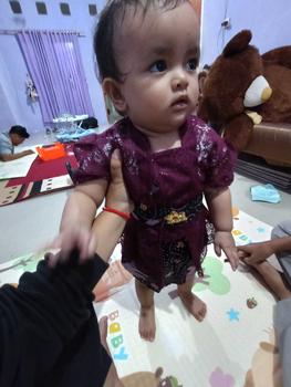Product Review of Setelan Kebaya anak  kutubaru Rok span pendek Bahan Brokat lembut Fashion from B**y 0
