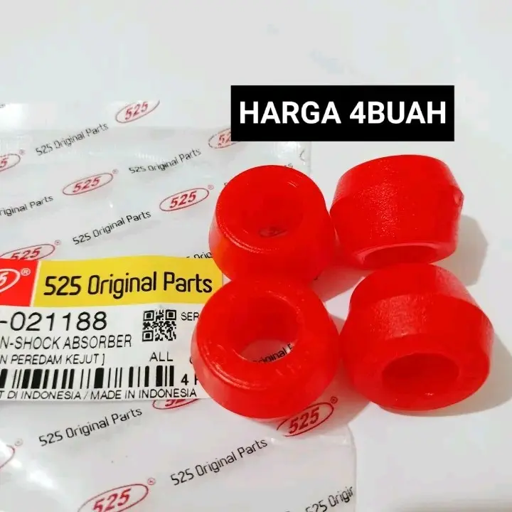 4Buah Karet Sok Shock Belakang CARRY 1.3 1.5 FUTURA KIJANG T120SS PANTHER KATANA ZEBRA ESPASS PS100 L300 COLT DIESEL CERRY CERY CARY KERY CERI