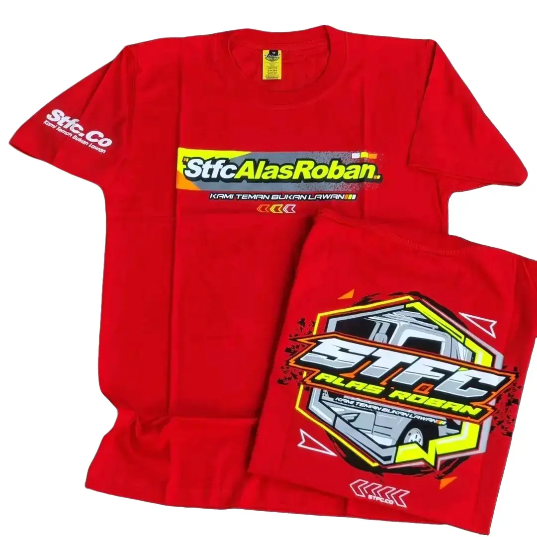 KAOS STFCco NEW VERSION vol 5 terbaru Sablon Keren Distro Pria Wanita Katun  Baju Nyaman di pakai ikspi baju distro co unisex 🩳hitam leng bajukaos dewasa