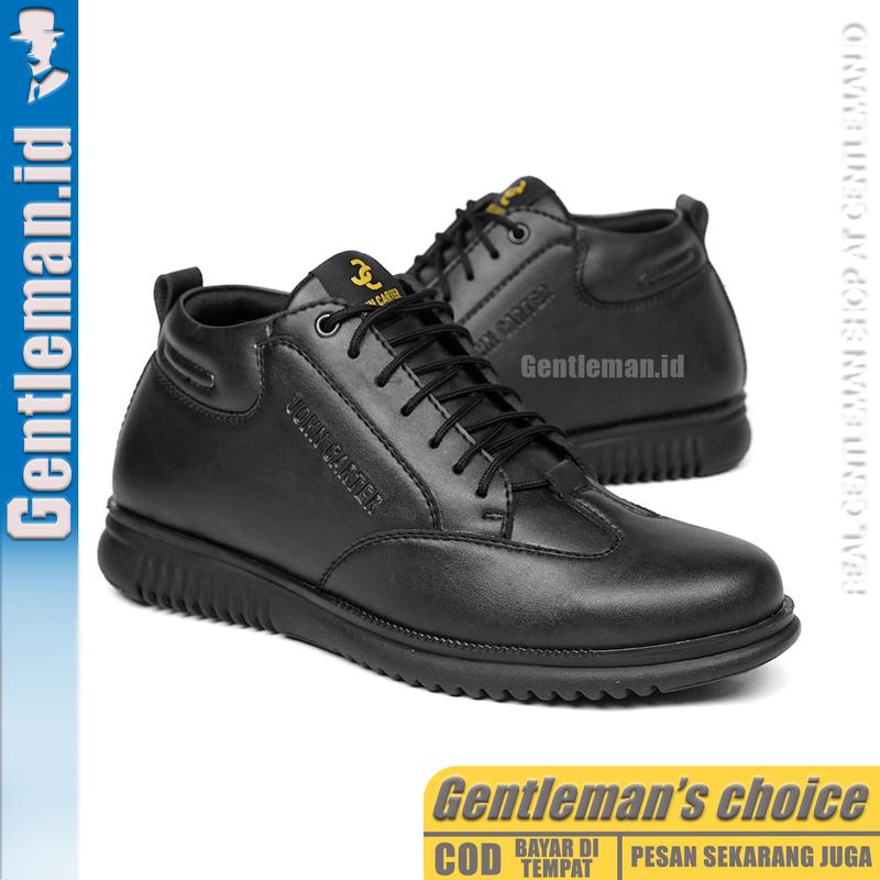 Product Introduction of GENTLEMAN Dominic Sepatu Pria Hitam Casual Keren Shoes Sneakers 2