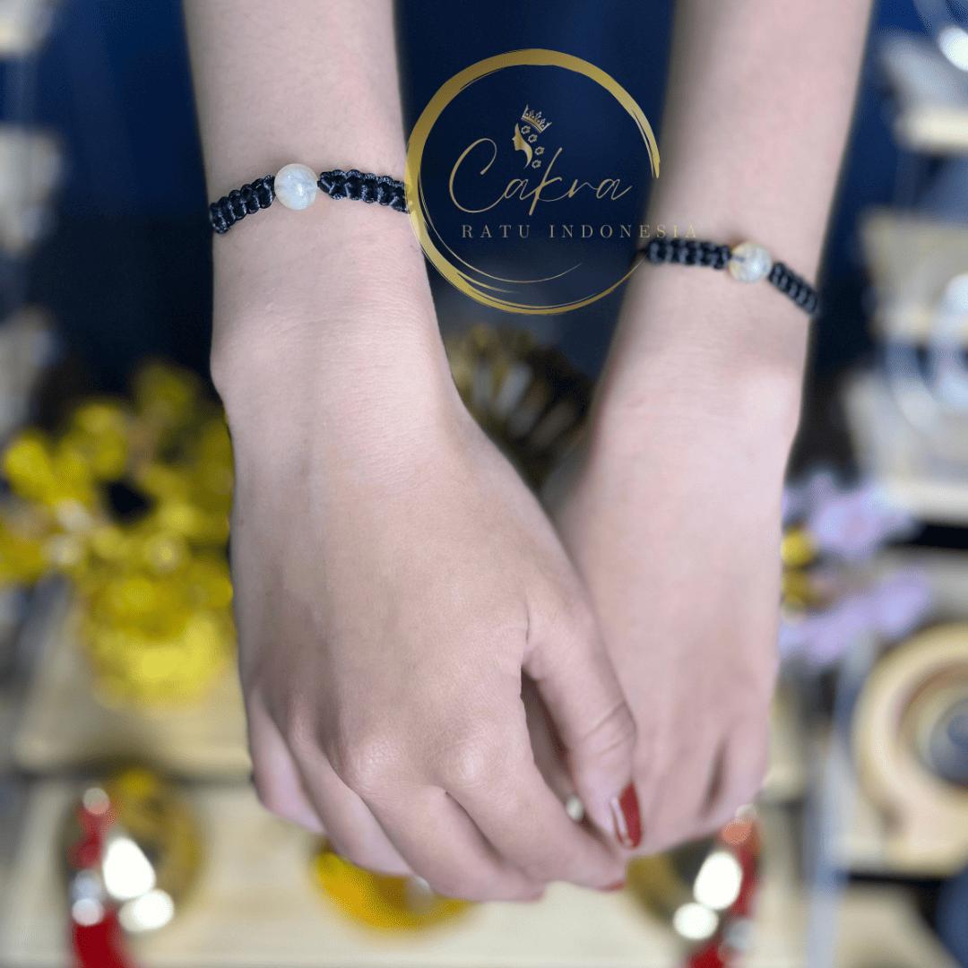 CAKRA RATU - Gelang Shio Naga Dengan Batu Rambut Sedana