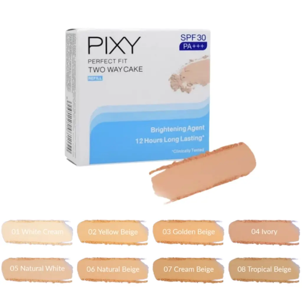 Pixy UV Whitening Refill Two Way Cake Bedak Padat  SPF 30 PA+++