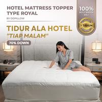 Gambar Feather Bed(Matras Topper) Bulu Angsa Asli, Type Royal 70% Down - 120cm x 200cm dari ddpillow Kota Administrasi Jakarta Barat 1 Tokopedia