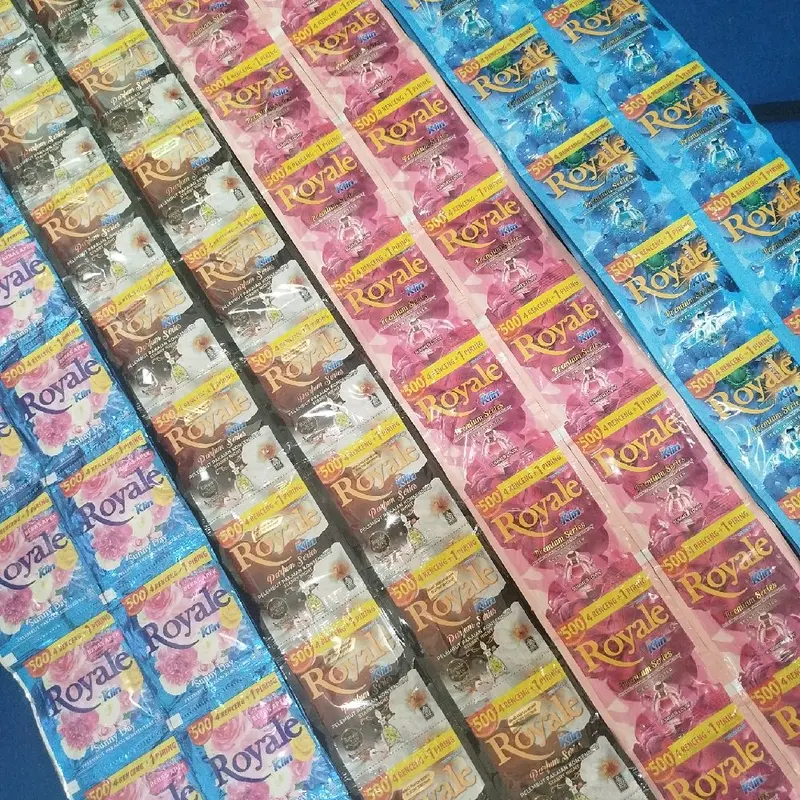 Murah Royale renceng 72 sachet 13ml,  pewangi pakaian konsentrat 2