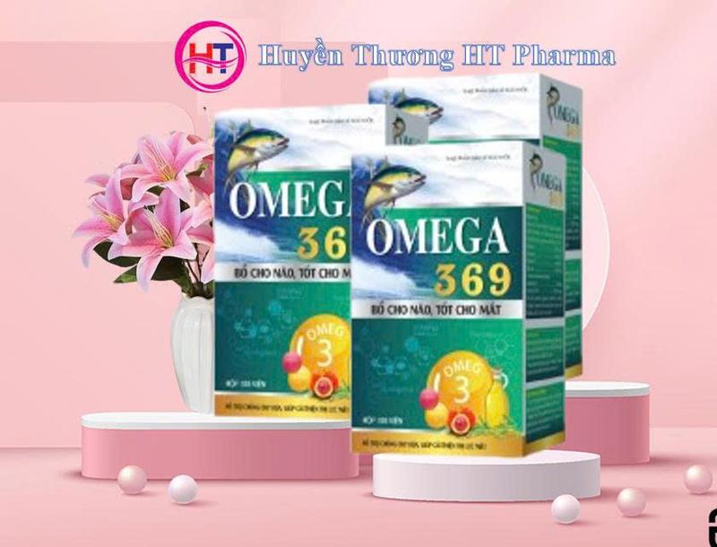   Mua 1 tặng 2  Viên bổ não bổ mắt Omega 369 hộp 100 viên 