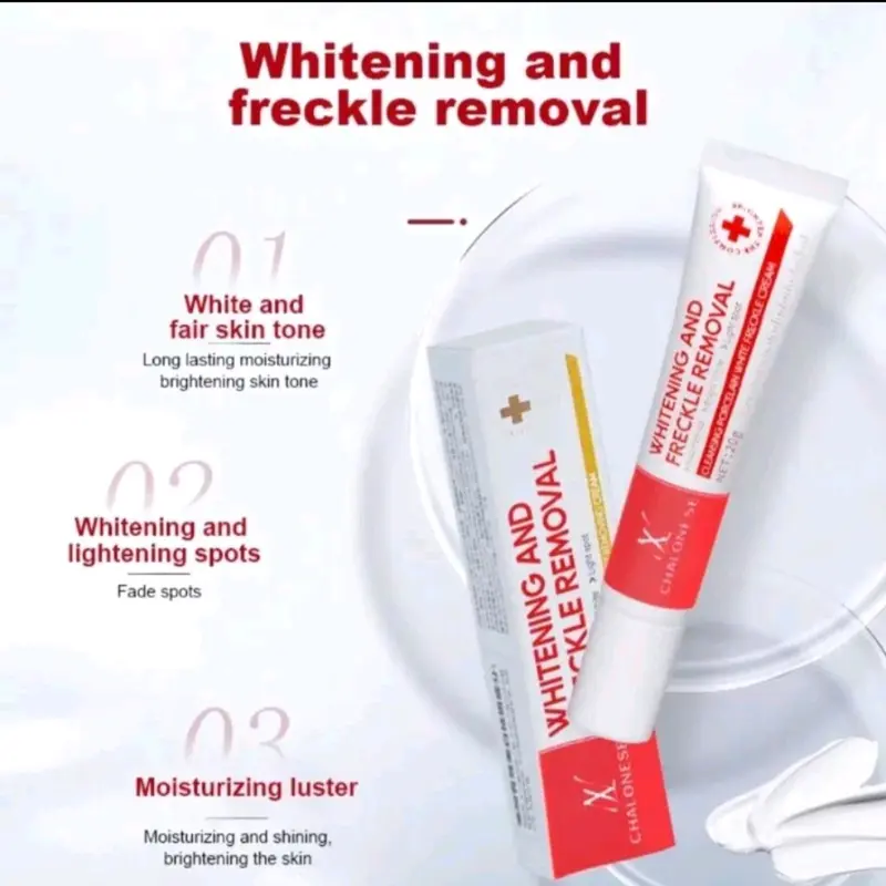 CHALONESE Cream Whitening  and Freckle removal krim pemutih dan menghilang kan flek 1