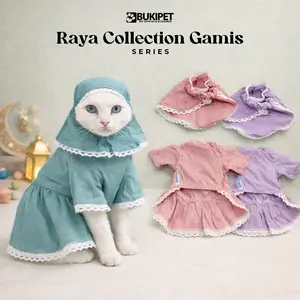 Baju Kucing Cewek Lucu Gemoy Murah Aksesoris Hewan Peliharaan - Bukipet Raya Collection Gamis 2026