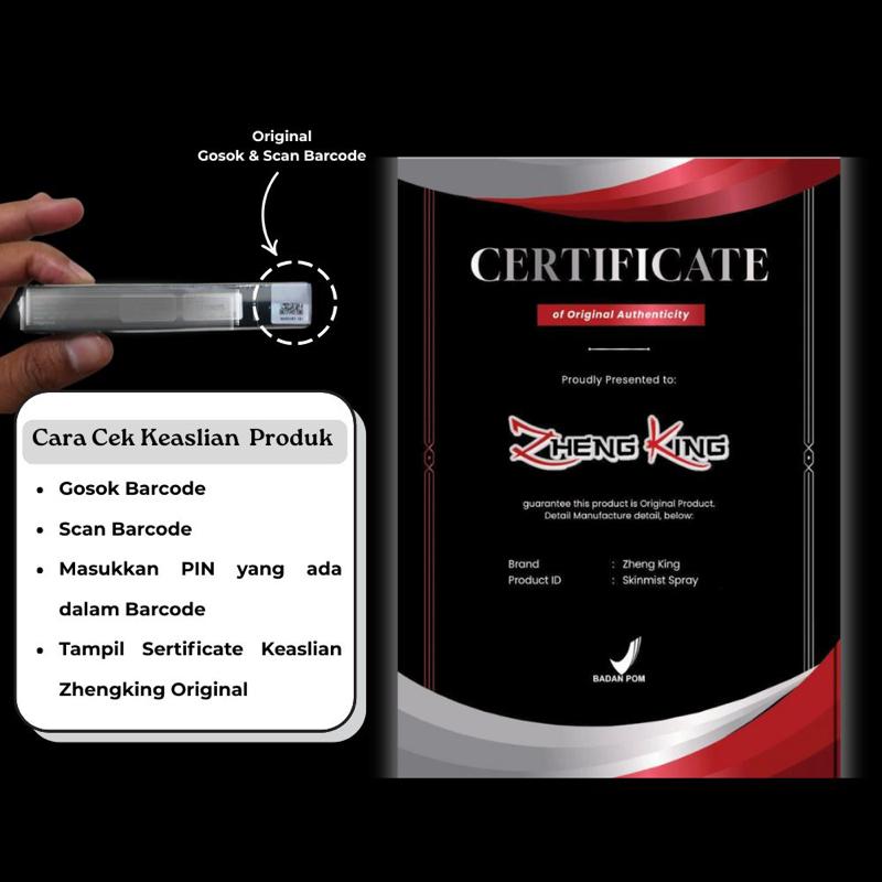 Zheng King Hygiene Mist Spray Pria