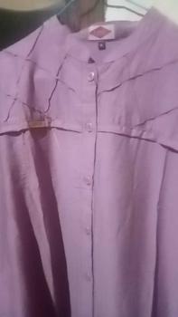 Product Review of ROSELLA BLOUSE POLO LINEN . baju Atasan Santai from 👻**👻 2