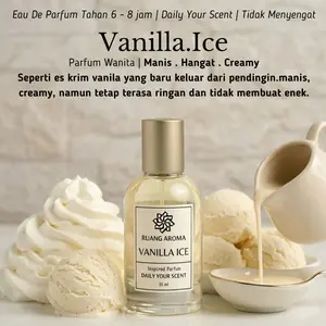 VANILLA ICE - Inspired Parfum Pria Wanita - Eau De Parfum - By. Ruang Aroma Parfum - Aroma : Manis . Hangat . Creamy