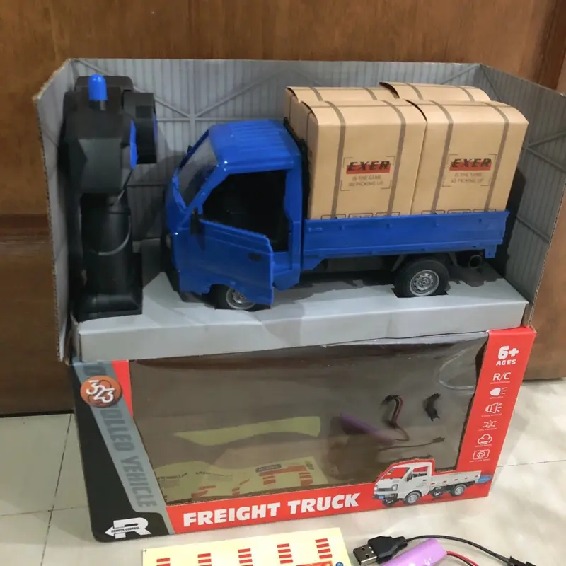 Mainan Mobil Pickup remote Batre Cas