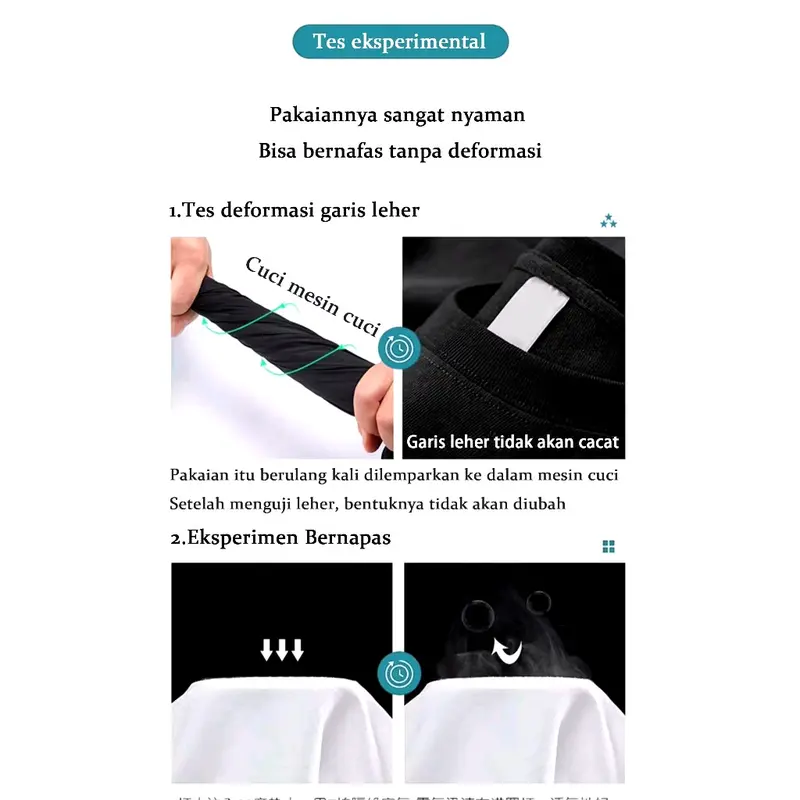 Mall | ORI AUZY Rise Mode Korea kaos pt T-shirt baju oversize t shirt distro 8