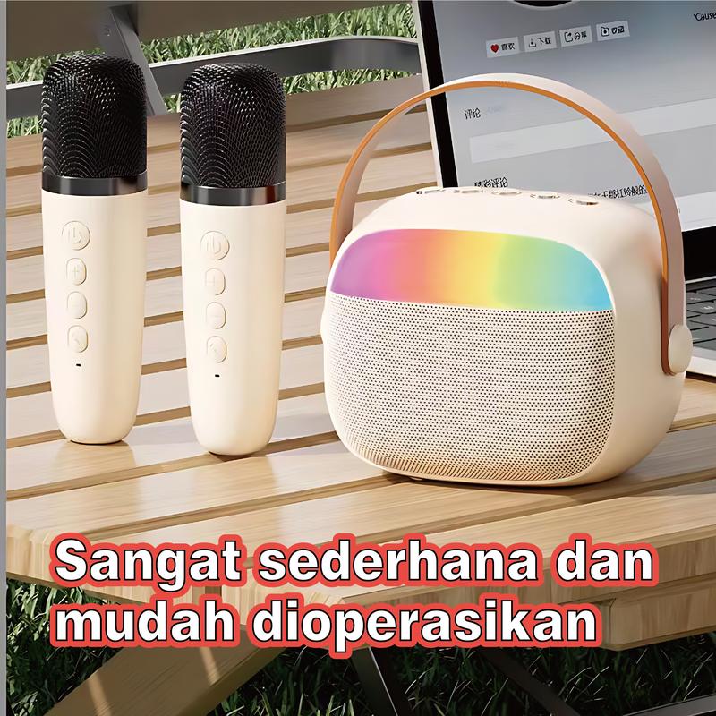 Product Introduction of MINI KARAOKE BLUETOOTH SPEAKER【COD】K12 [SPEAKER LAMPU  + MIC ],  K1 [SPEAKER + MIC ] ,K52 [SPEAKER LAMPU 360 +MIC] 14