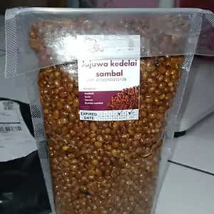 COD Jujuwa Kedelai Sambal Pedas Manis Asin Gurih Snack Camilan dan Lauk Makan Makanan