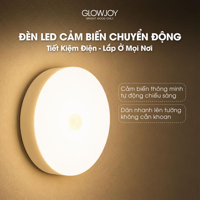 Đèn Led Cảm Biến Chuyển Động Yosunlix Đèn Cảm Ứng Gắn Tường Cầu Thang Tủ Quần…