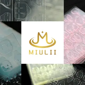 MIULII Lem Jelly Pink/Yellow/Blue 120（5x24）Pcs Art Kuku Nail Polish