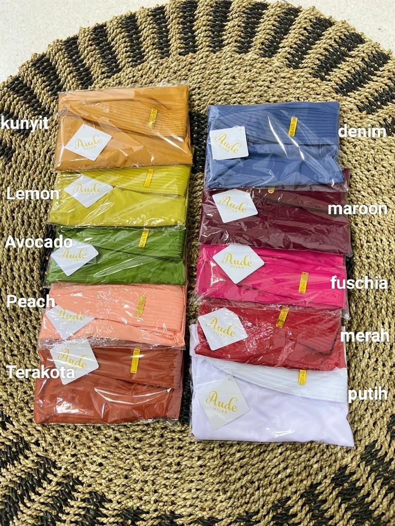 Product Introduction of Paket Isi 5 Pcs Hijab Model Kenan Size L Original By Aude Hijab Muslim Instan Nyaman Standar Kombinasi Kerudung 6