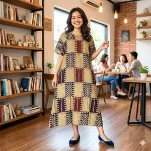 Daster Almeera LD 120 Bahan Rayon Super Busui Friendly Adem Nyaman - Jameela Butik