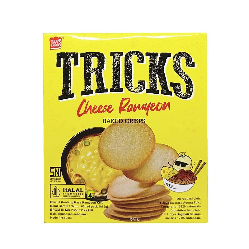 TRICKS - Baked Crisps Potato Biscuit - 1 kotak 4