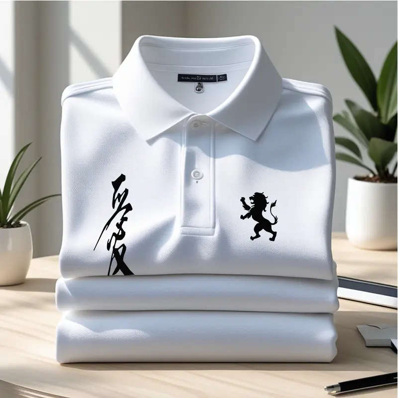 COD T-shirt Polo Kerah Polo List Lengan Pendek Singa Jpn Hitam Kaos Kerah Dewasa Shirt / Kaos Kerah Wangki Pria Polo / Kaos Seragaman Kaos Distro Kerah Pria Polo Katun Formal Keren Baju Simple Casual Panjang Maroon Basic Santai