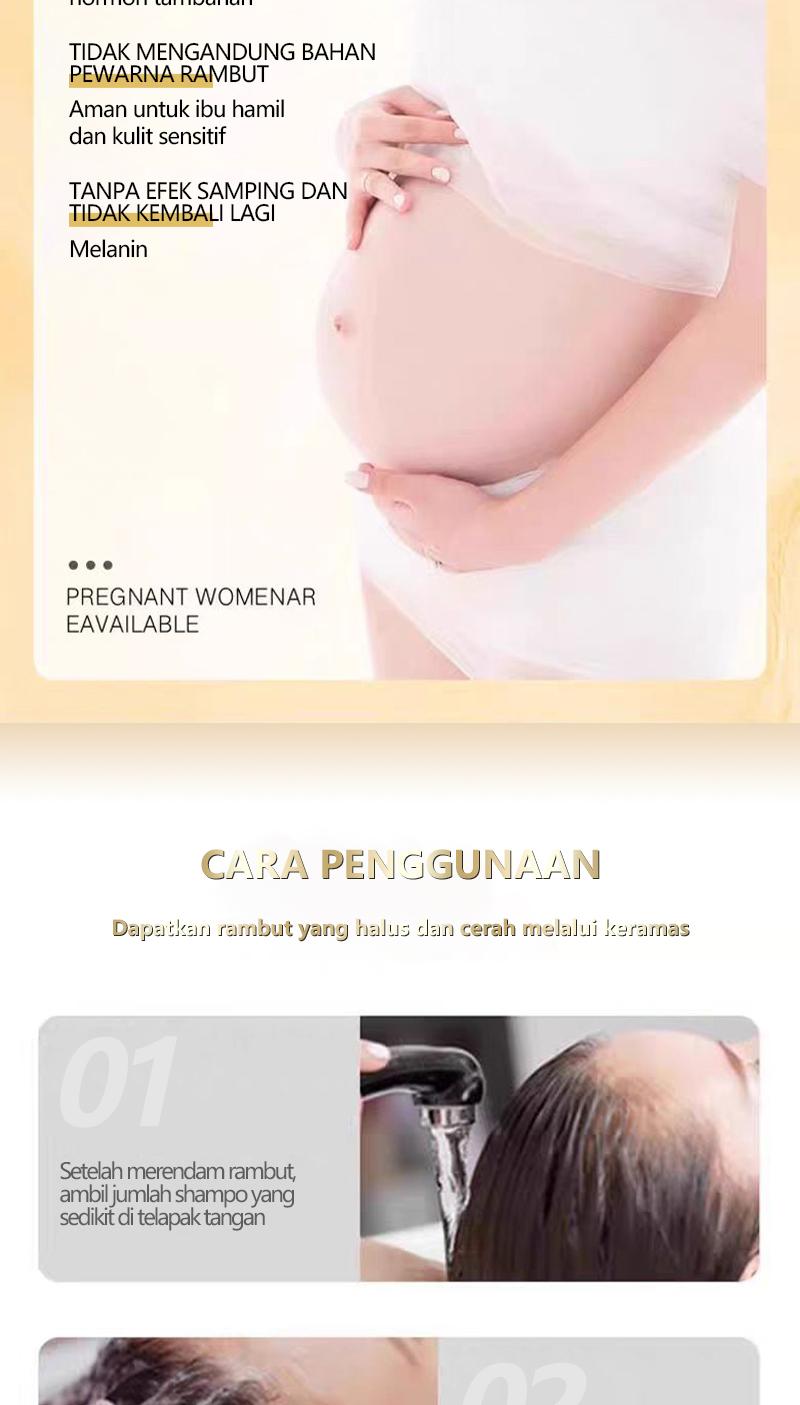 【FIFTH LOVE Produk Laris Manis】Sampo Anti-Rambut Rontok Ginseng dan Polygonum Multiflorum