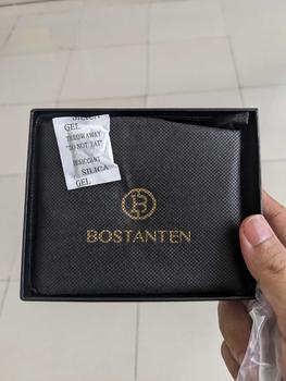 Product Review of BOSTANTEN Dompet Pria Koin Ritsleting Kulit PU Tiga Kali Lipat Hitam/Coklat/Kopi from D**n 1