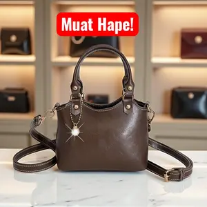 Store Zidan Collection Miniatur FELLY Tas Selempang Wanita Sintetis Polos PX16 LX6 TX12 cm