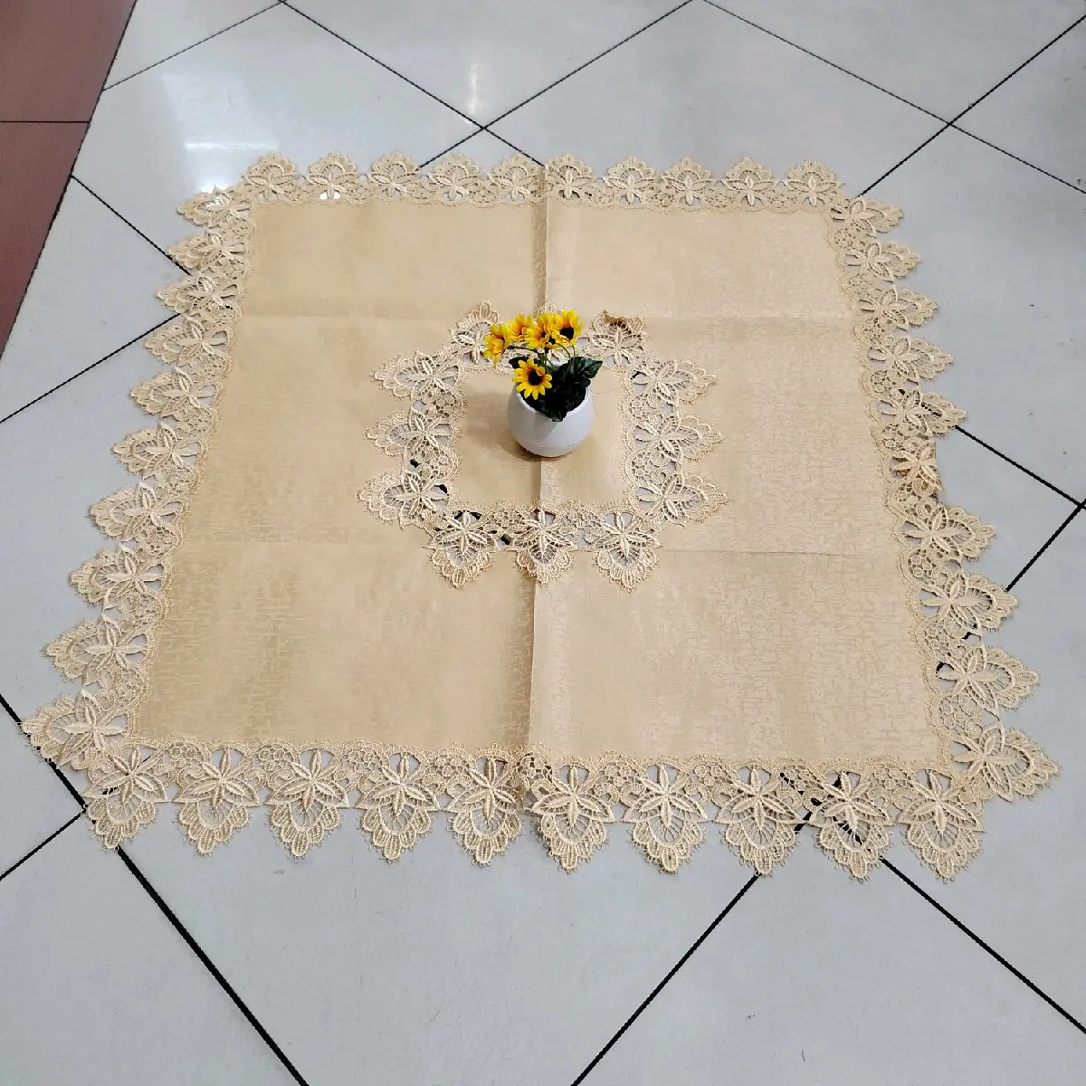 Taplak meja kotak/Taplak meja 90x90