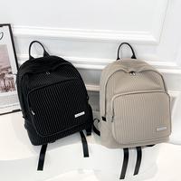 Gambar Tas Ransel Wanita Backpack Bahan Premium Oxford Anti Air Korean Style COLORFUL FOX 1004 - Black dari Colorful Fox Kota Administrasi Jakarta Barat 3 Tokopedia