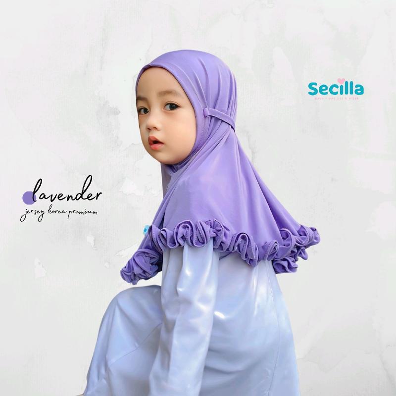 Secilla Hijab Curly Anak Usia 0-9 Tahun 5