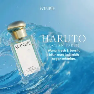 WINBIE Haruto Ocean Fresh Parfum Wangi Fresh & Bersih Bikin Aura Lebih Segar Seharian