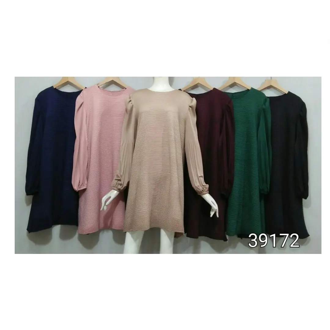 CC Faiha Tunic O96 Candy Crush Pleated Material Comfy