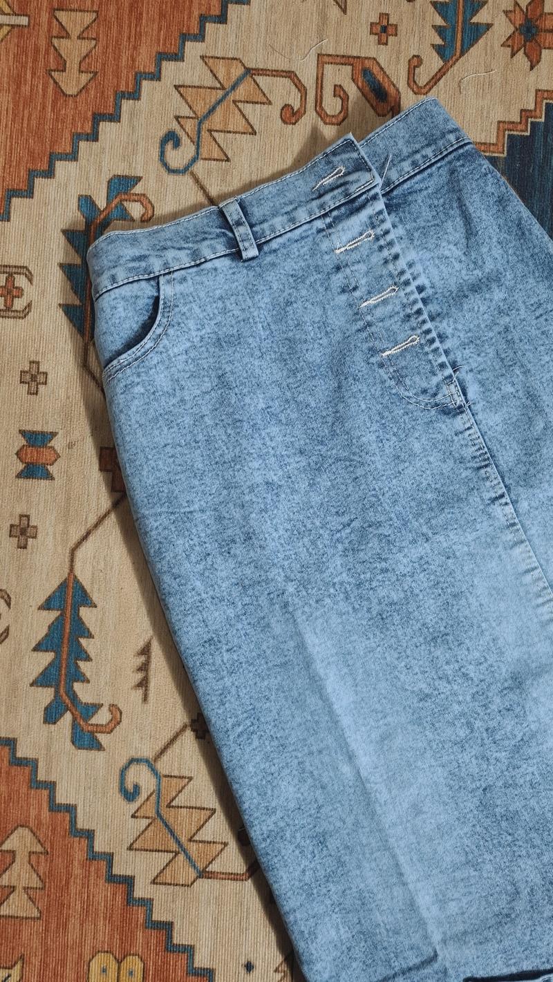 Product Introduction of Rok Jeans Panjang Rebecca Highwaist untuk Wanita - Celana Dewasa Kancing 29